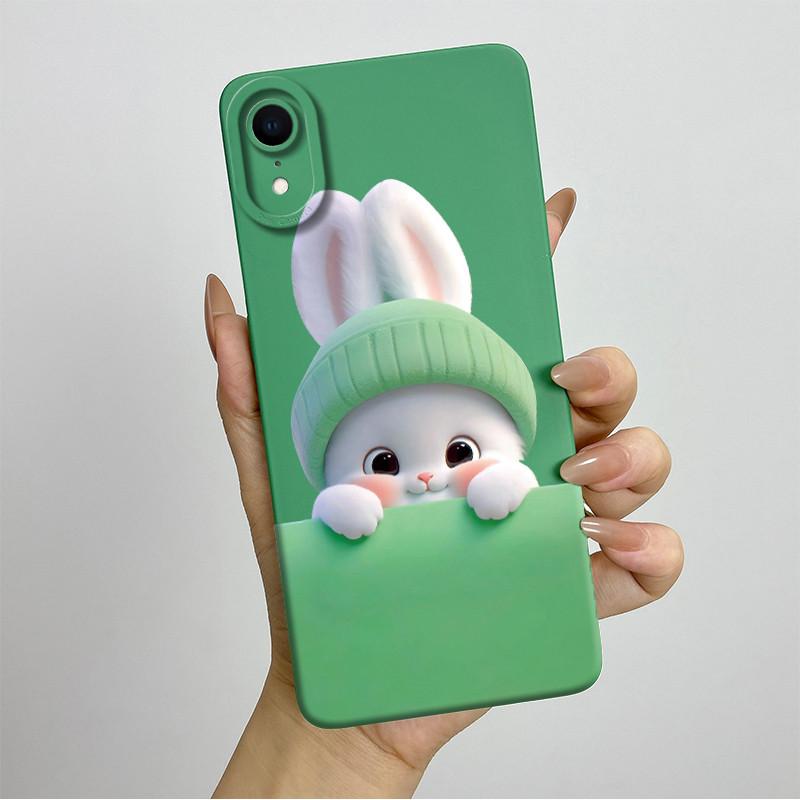 

For Apple iPhone XR Phone Case Cover A2105 A1984 A2107 A2108 A2106 Soft Silicone Sweet Painted Back Shell Cute Printed Casing iPhone XR