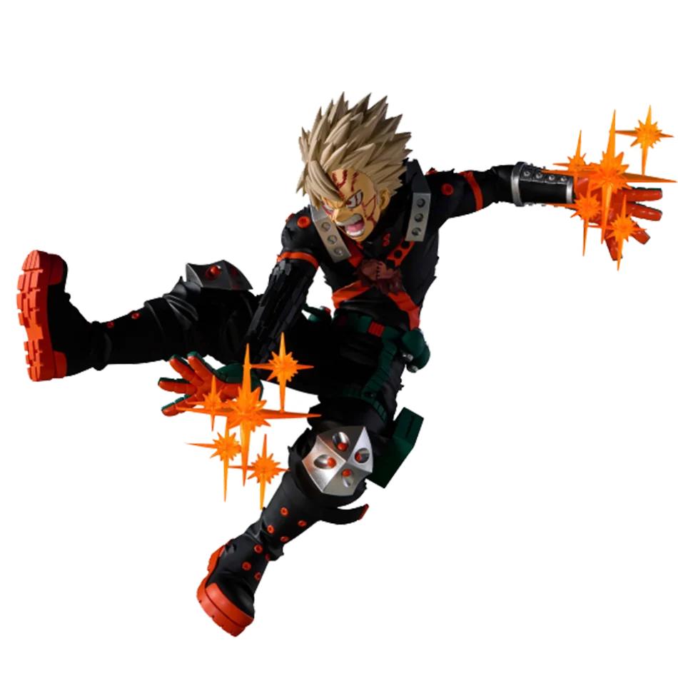 Original Anime My Hero Academia Action Figures Bakugou Katsuki Model Toys 18cm Action Figures Anime Character Gift
