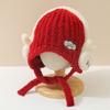 Cartoon Children's Plush Knitted Hat Animal Pattern Kids Ear Protection Hat  Photography Props
