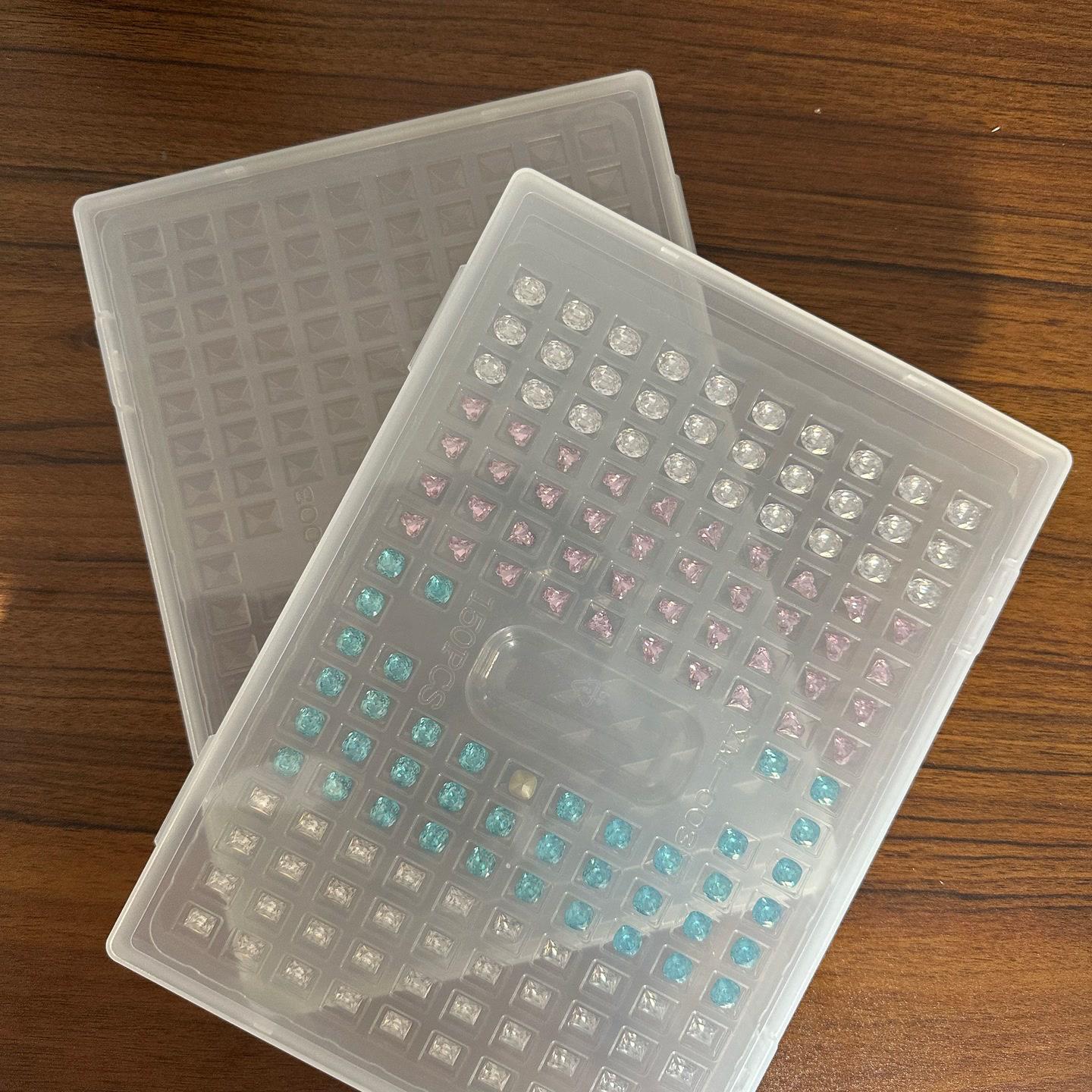 Guanghuazi Villa Rhinestone Nail Art Storage and Display Box