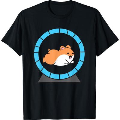 Hamster In a Hamster Wheel Pet Hamster T-Shirt