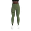 Sport Damen Einfarbige Mesh-Streifen Push-Up Leggings Schlanke Hohe Taille Yoga-Hose