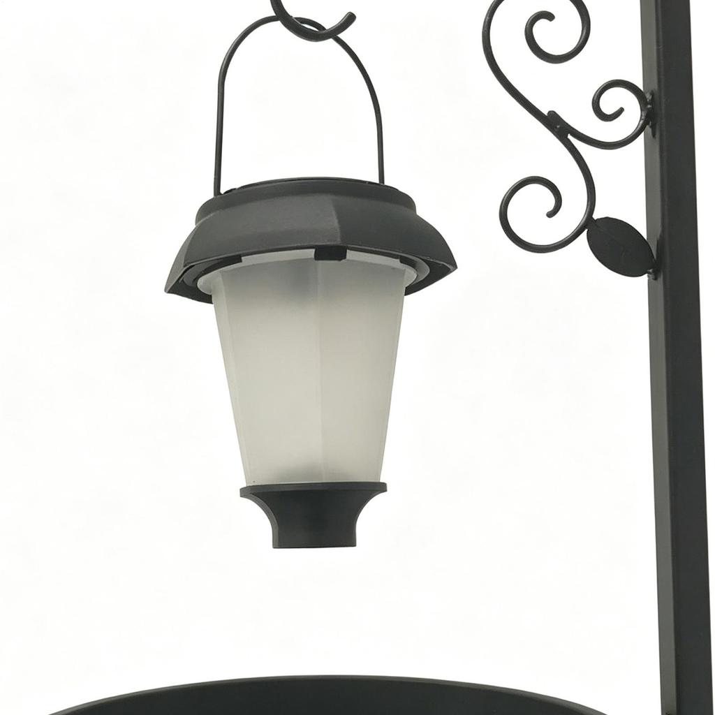Solar Light Planter Box Waterproof Soft Warm Glow Decorative Outdoor Solar Lamp Post Lights For Patio Park Lawn Balcony