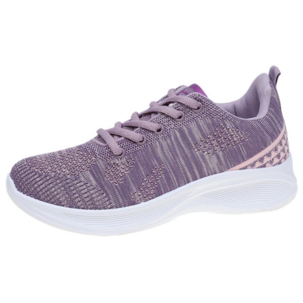 Fashion 2024 Spring New Ultra-light Running Shoes Sports Women's Shoes Mesh Non-slip Breathable Soft-soled Lightweight Casual Shoes