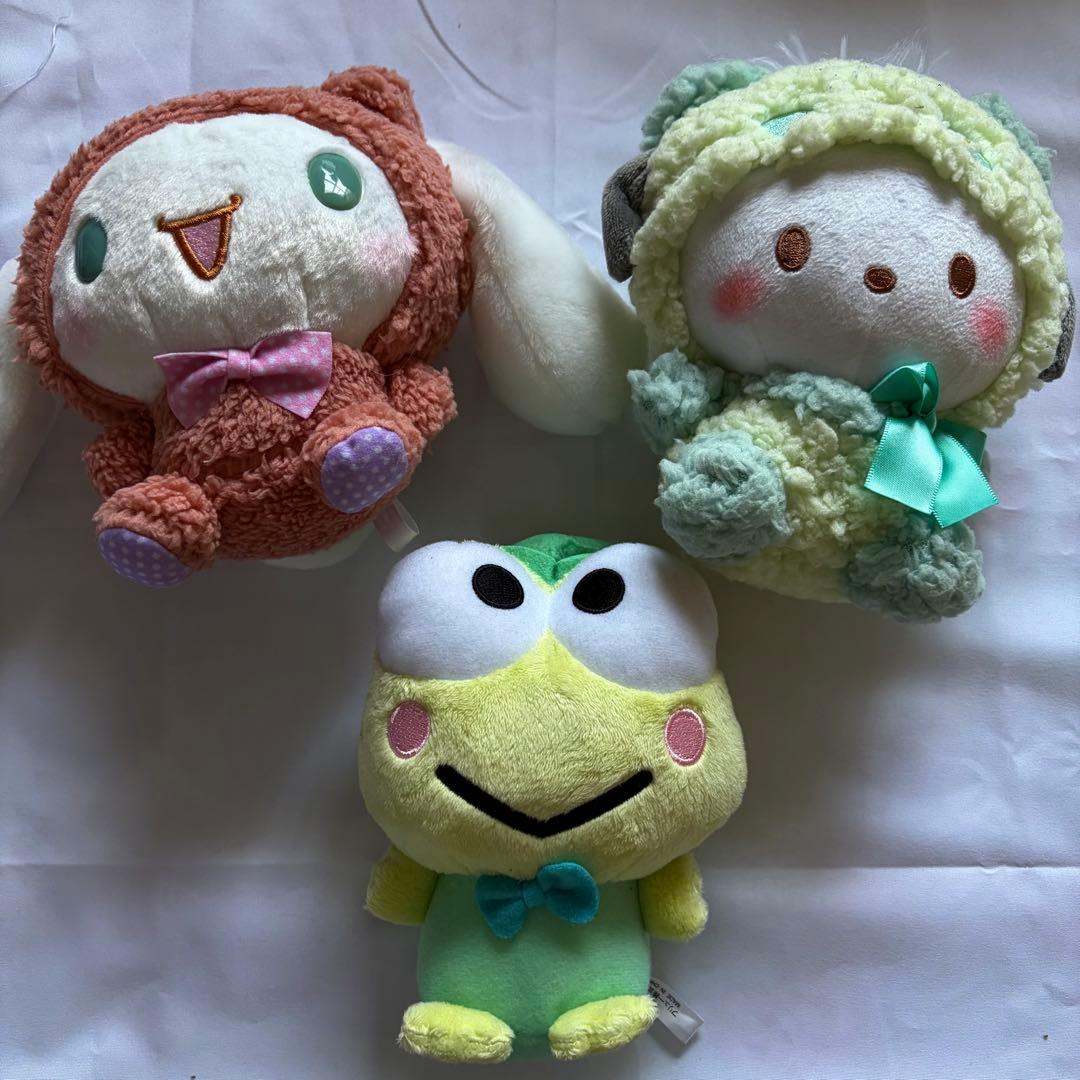 Sanrio Plush Mascot Cinnamoroll Pochacco Kerokerokeroppi