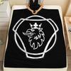 Scania Emblem,pattern Flannel Blanket, High Quality Comfortable for All Seasons, Home Decor, Warmth and Comfort, Perfect for Gifts.