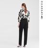 ELLASSAY Women's Dynamic Ribbon Mulberry Silk Shirt