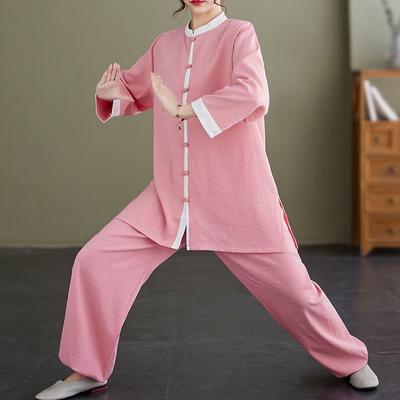 Tai Chi Suit Set, Chinese Practice Suit, Two-piece Set, Yoga Suit For Men And Women