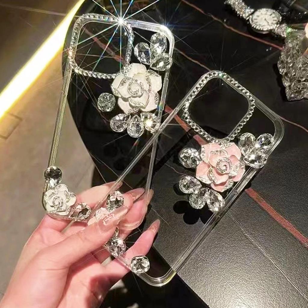 Metallic Finger Ring Holder Case For Iphone 15 14 13 12 11 Pro Max Glitter Diamond Cover For Samsung S24 S23 S22 Ultra S20 A34 A14 A34 A54 A13 A33 A53