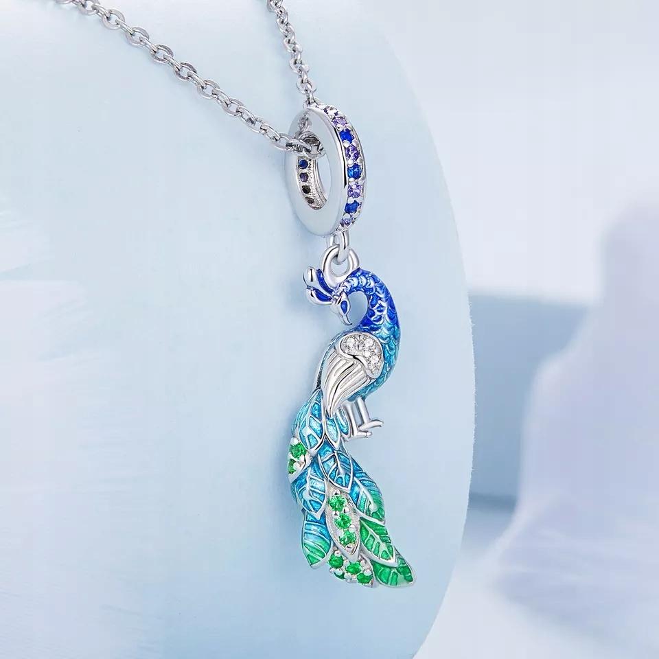 Charms Do Pandora Pendant Charm Bird Peacock