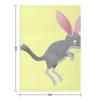 Cute happy Australian bilby cartoon Throw Blanket Furrys wednesday Luxury Thicken Hair Blankets