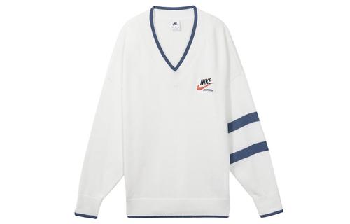 Nike SS23 Men s Trend Striped Print Pullover Sweater DX0009-133 XL бежевый
