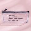 Kawaii Starry Sky Heart Pencil Case for Girls Boys Gifts School Cute Transparent Pencil Box Pencilcase Korean School Stationery