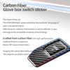 For BMW X3 G45 G48 2025- Carbon Fiber Dashboard Glove Box Switch Panel Trim Decor Sticker Car Interior Tuning Accessories
