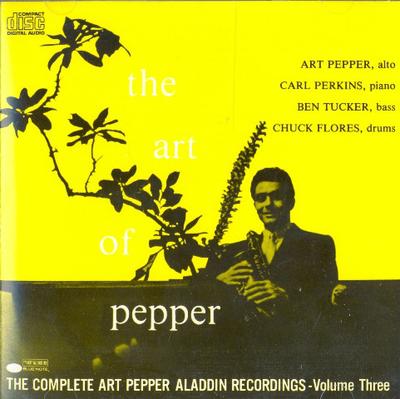 CD ART PEPPER - The Art Of Pepper CDP7468532 Blue Note 1988 US Jazz Used