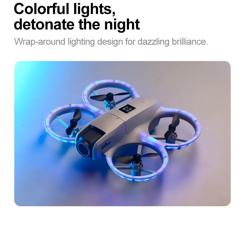 GT3 Mini Drone with Dual Camera, Obstacle Avoidance, Marquee Effect, and Remote Control for Aerial Photography