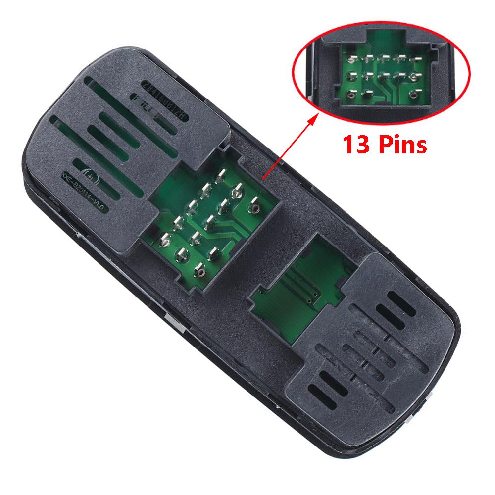 A0025452013 Driver Side Power Window Switch Button Auto Parts For Mercedes Benz Truck Axor Atego Adigo Car Accessories