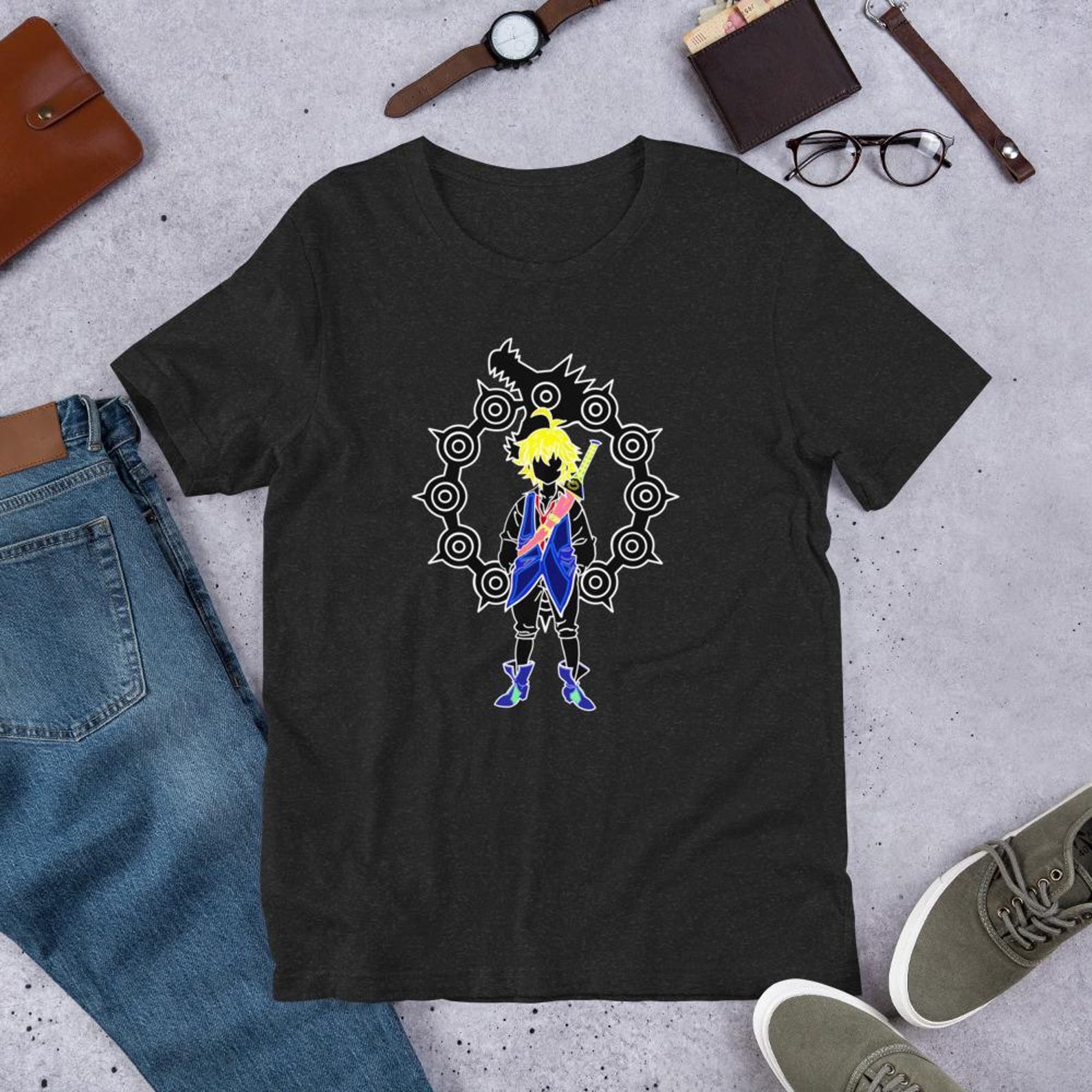 Anime Unisex t-shirt: SDS Wrath (DTFlex Print) L
