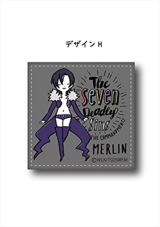 

The Seven Deadly Revival of the Commandments Leather Badge Sins PlayP-H