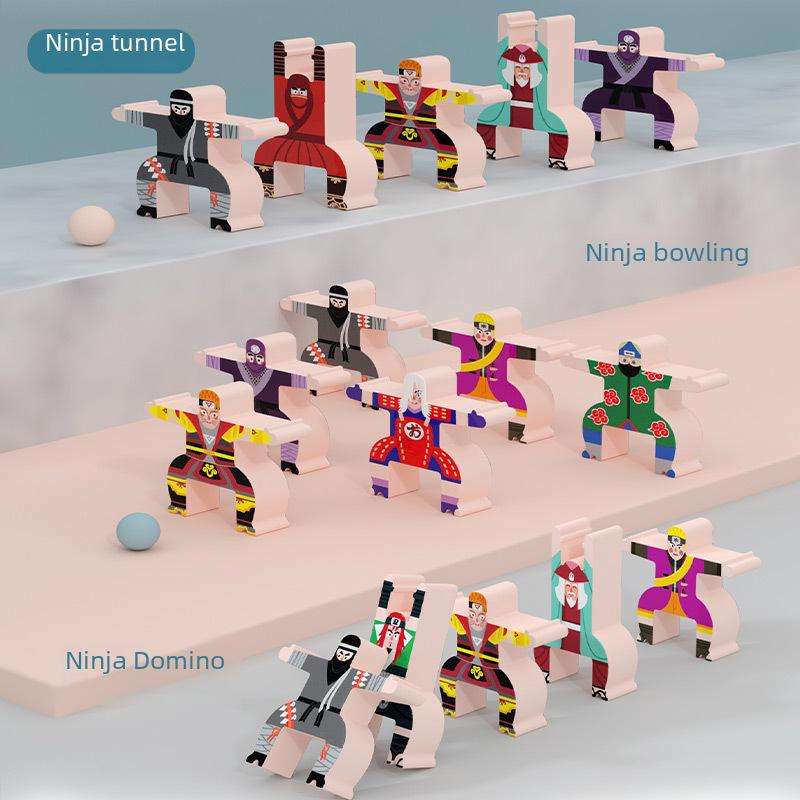 Hercules Ninja İstifleme Blokları: Erken Eğitim için Ebeveyn-Çocuk Etkileşimli Denge Oyunu