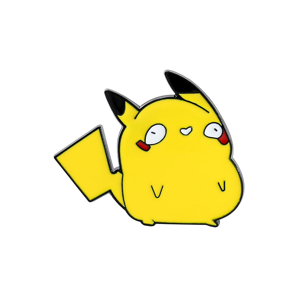 Anime Pokemon Emaliowana przypinka Pikachu Bulbasaur Psyduck Squirtle Odznaka Broszka Jeansowa Odzież torba Urocze Zwierzę dziecko Biżuteria Prezent zabawka
