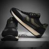 Herrskor med tjock sula för alla årstider, trendiga löparskor, mjuka, elastiska, vikbeständiga, bekväma, andningsbara, avslappnade sportskor