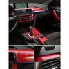1pc 10x152cm 7D Carbon Fiber Vinyl Film Car Sticker Glossy Car Interior Wrap Sticker Car Home Door Decals Protect Your More Cool DIY Paste