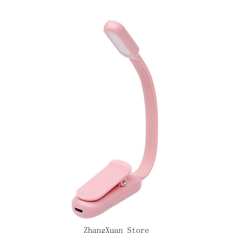 

Three Color Temperature Rechargeable Reading Light Clip Mount 3 Brightness 3XUF