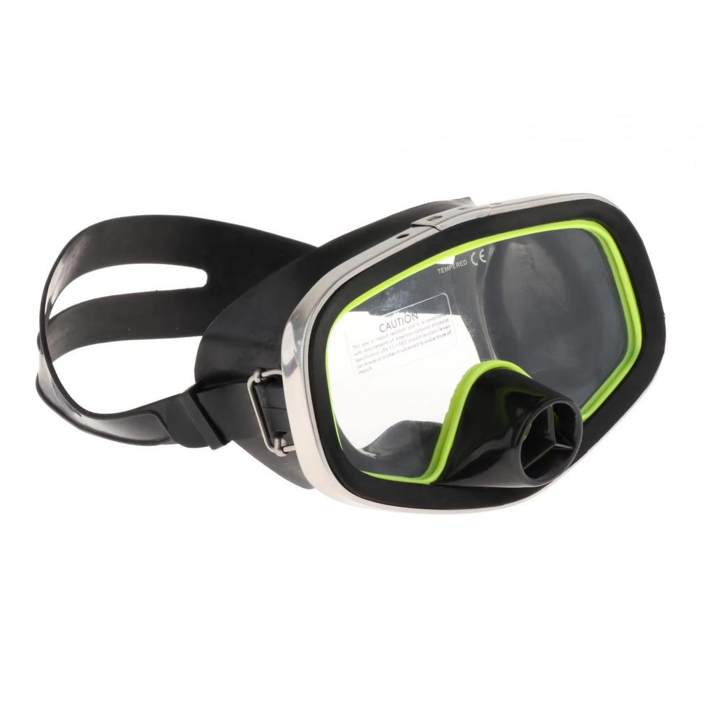 Snorkels Diving Mask Tempered Glass Lens Swimming Snorkeling Goggle Mask Large Frame Adult Diving Mask for Women Men