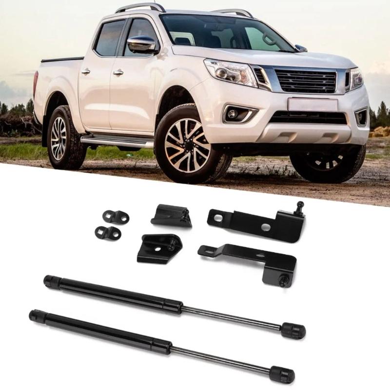 Hydraulic Bonnet Lift Support Rod Kit 700N Capacity With Mounting Brackets Easy Installation Suitable For D40 ACMAT ALTV