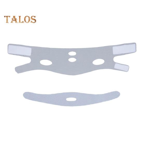 

Ремінь для підтяжки обличчя V-лінії Інноваційна стільникова структура Ремінь для подвійного підборіддя Цілеспрямоване видалення зморшок Регульований дихаючий косметичний бандаж Догляд за шкірою сірий