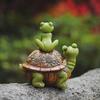 Cute turtle, frog animal decoration statue Resin sculpture Home, Room, Office, Flower Pot  Outdoor garden decoration