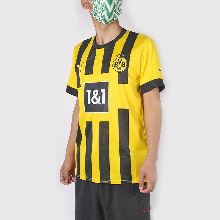 PUMA Soccer Jersey 22 23 Season, Borussia Dortmund, Fan Edition Men's Yellow 765883-01