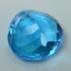 18.30 Ct Lab-Created Pear Ocean Blue Aquamarine   Loose Gemstone A++