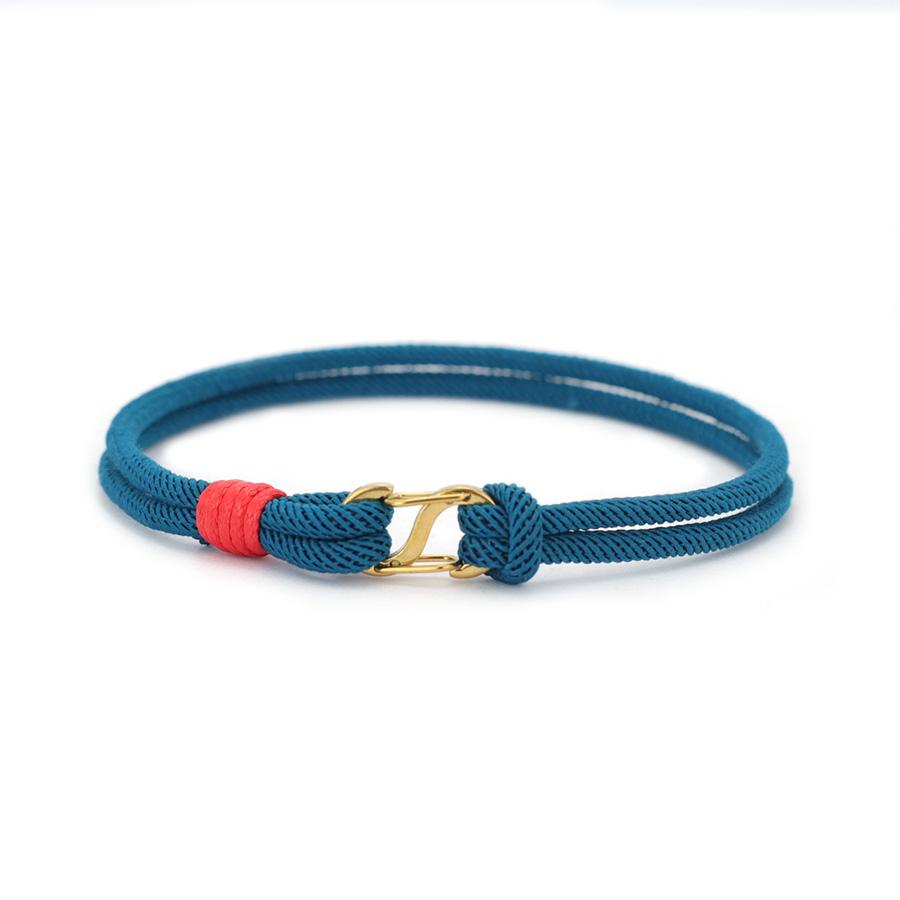 A Grade 3mm Thin Rope Bracelet For Men Stiainless Steel S Buckle Pulseiras Masculina Locomotive Cool Riding Hand Accessories