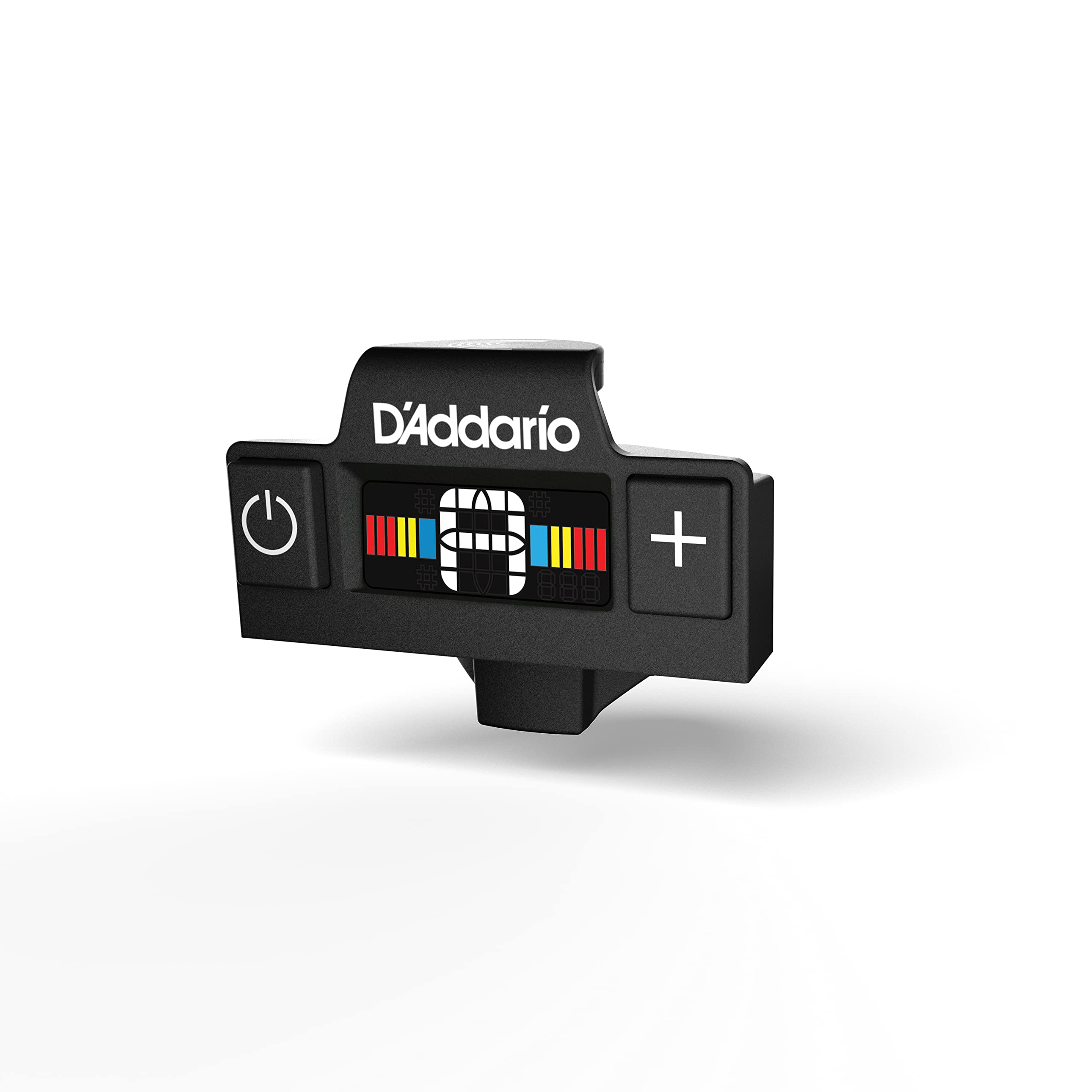 

D Addario NS Micro Soundhole Tuner, Chromatic Type, Full-Color Display, PW-CT-15 [Official Japanese Product]