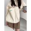 Casual Canvas Shoulder Bag For Travel And School With Zipper Closure For Students
