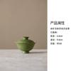 81ml Matcha Green Sprinkle Gold Gaiwan Boutique Tea Tureen Tea Bowl With Lid Kit Tea Making Cover Bowl Teaware Accessories Craft