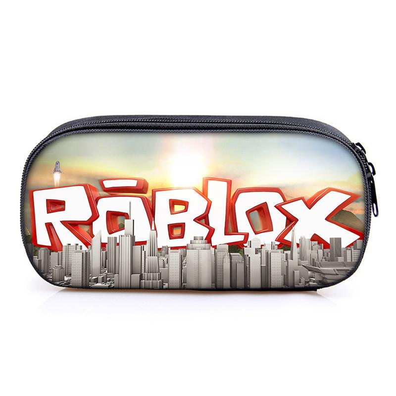 

Игровой пенал Roblox Чехол Ручная сумка для ручек Сумка для хранения Студенческая Вместительная Большая Style J