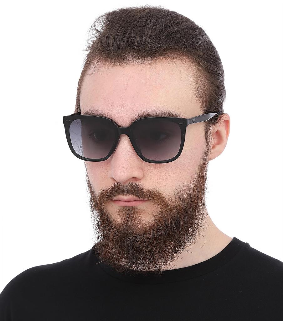 Square Sunglasses SPLP99K 64700F [Police][Authorized Import] Men's