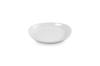 Le Creuset Flora Plate, 19 cm, White Lustre, Heat and Cold Resistant, Microwave and Oven Safe, Oven Dish, Bakeware [Official Japanese Product]