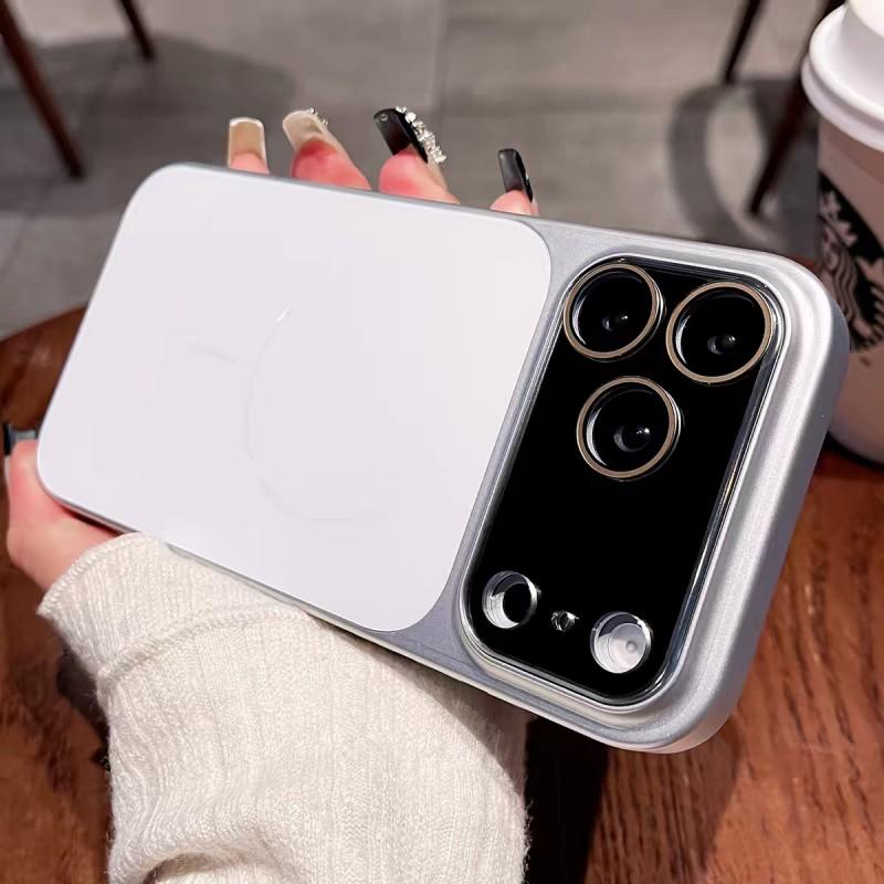 Matte Finish Magnetic Phone Case IPhone 18 Pro Max 17 16 15 Series With Camera Button Cover Full Protection