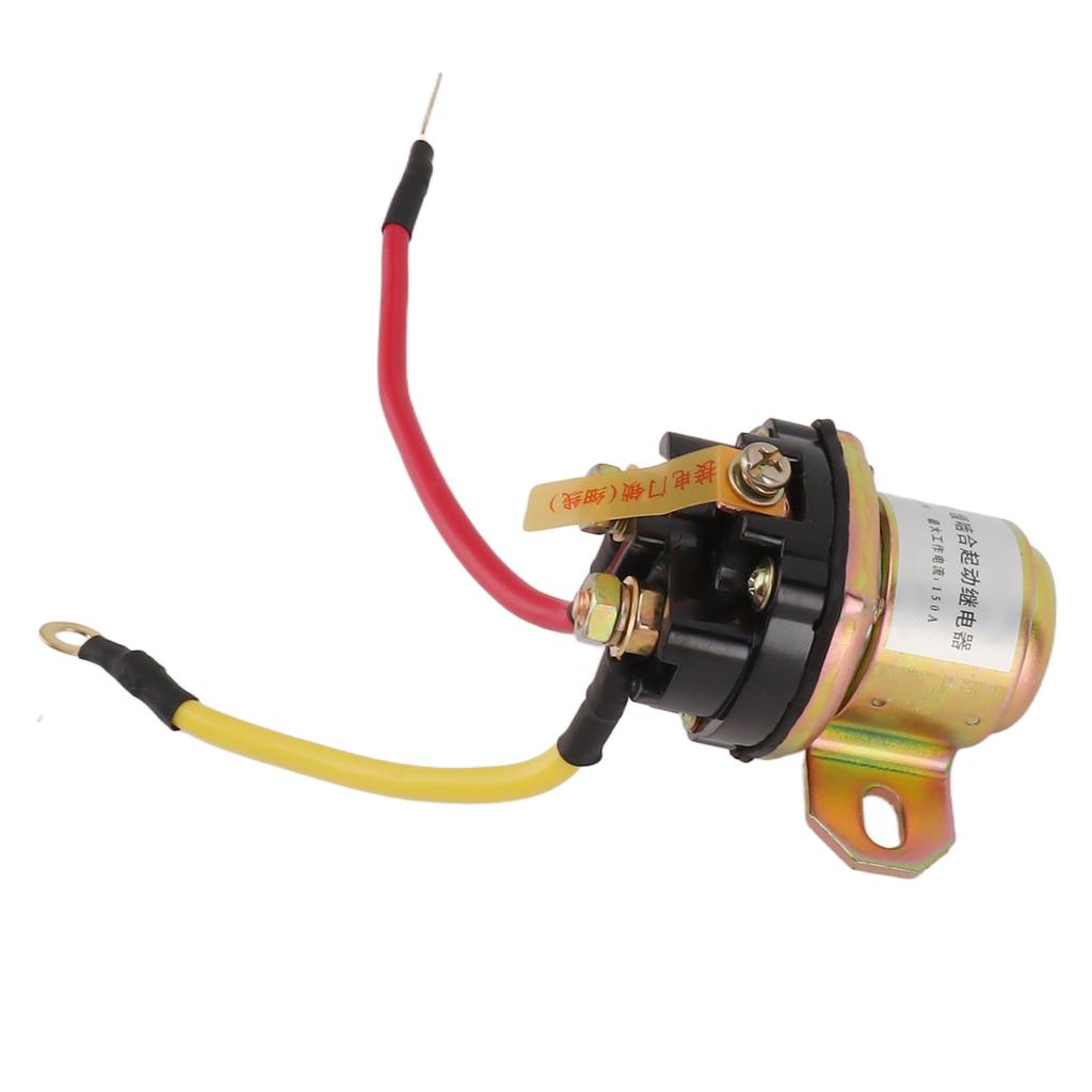 Motorstartrele 12V 150A Høy effekt Kobber ABS Reduksjonsmotorele for Bil Båt