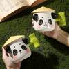 Funny Panda Mug with Lid Fun Expression Souvenir Cup Birthday Gift Coffee Cup Household Water Cup Women