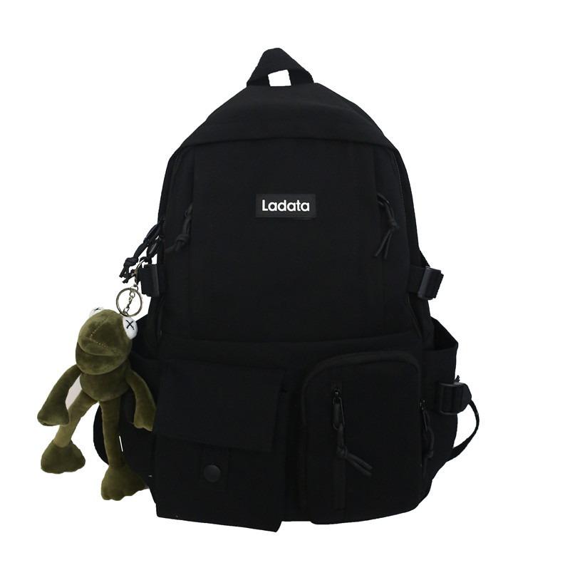 New Junior High School Student Schoolbag Harajuku Ulzzang College Style Backpack Computer Backpack O