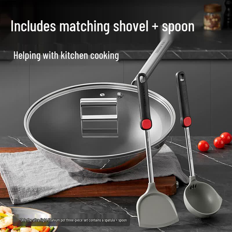 COOKER KING Titanium Non-stick Wok Set