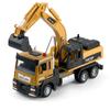 RUM1:50 Scale Alloy Engineering Vehicle Model Light & Sound effect diecast car Excavator Mixer Toys for Boys baby toys birthday gift car toys kids