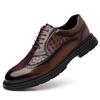 Fashion Leather Shoes For Man Genuine Leather Casual Shoes Fashion Business Oxford Shoes High Quality Designer Work Shoes