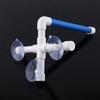 Paw Grinding Surface Suction Cup Perch Plastic Pipe Structure Parrot Shower Stand  Shower Use