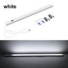 USB 5V LED Under Cabinet Kitchen Lights With Hand Scan Motion Sensor Aluminum Bar Lamp For Bathroom Bedroom Read Book Lighting